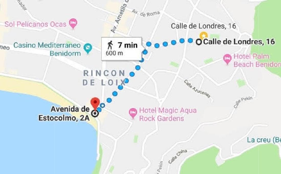 Ideal Familias En Urbanizacion De Lujo A 600M De La Playa Levante Con Wifi, Ac Y Parking 貝尼多姆 外观 照片