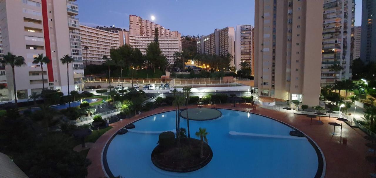 Ideal Familias En Urbanizacion De Lujo A 600M De La Playa Levante Con Wifi, Ac Y Parking 貝尼多姆 外观 照片