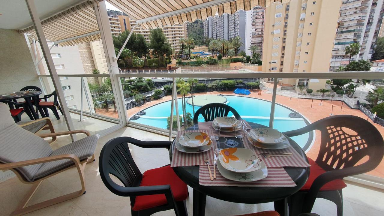Ideal Familias En Urbanizacion De Lujo A 600M De La Playa Levante Con Wifi, Ac Y Parking 貝尼多姆 外观 照片