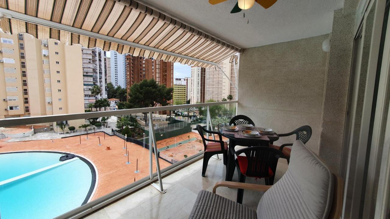 Ideal Familias En Urbanizacion De Lujo A 600M De La Playa Levante Con Wifi, Ac Y Parking 貝尼多姆 外观 照片