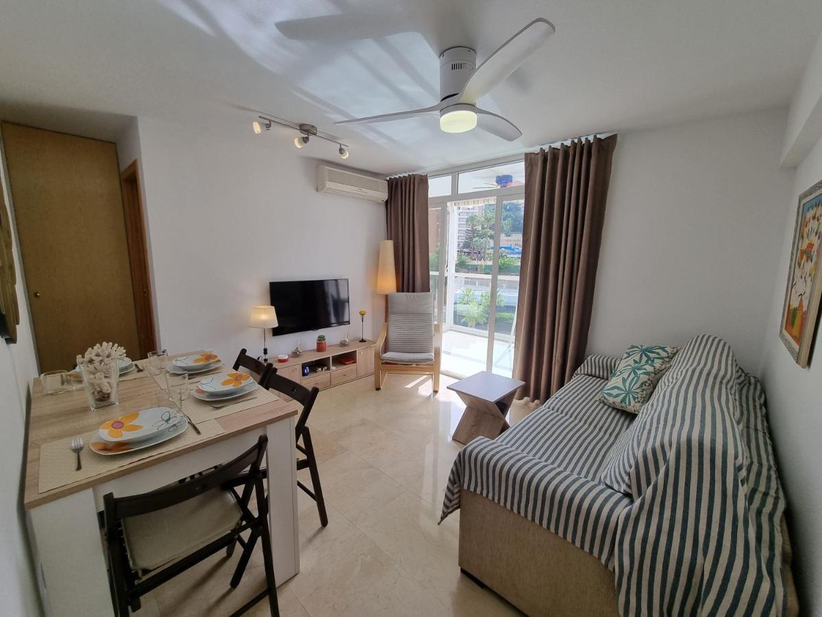 Ideal Familias En Urbanizacion De Lujo A 600M De La Playa Levante Con Wifi, Ac Y Parking 貝尼多姆 外观 照片