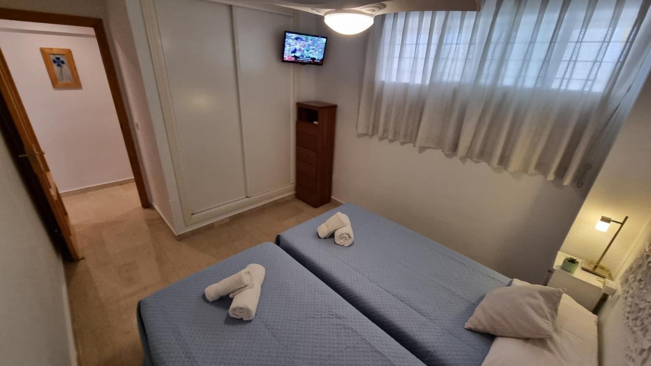 Ideal Familias En Urbanizacion De Lujo A 600M De La Playa Levante Con Wifi, Ac Y Parking 貝尼多姆 外观 照片